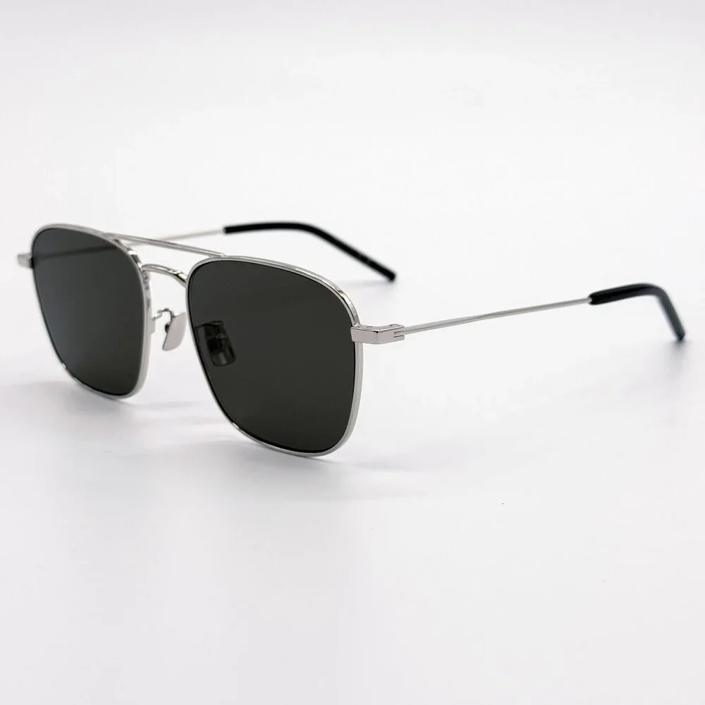 NEW SAINT LAURENT SUNGLASSES SL309 001 SILVER UNISEX